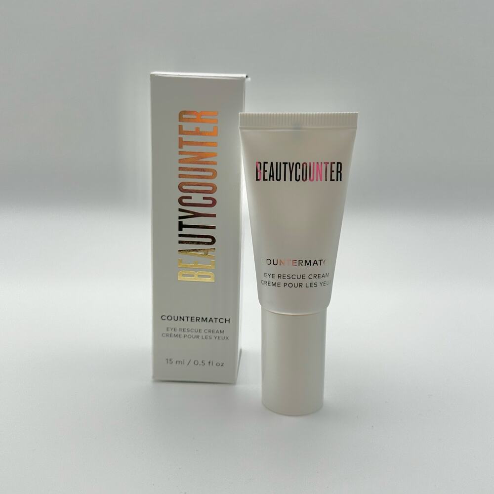 Beautycounter Countermatch Eye Rescue Cream 15ml .5 fl oz New in Box Tube